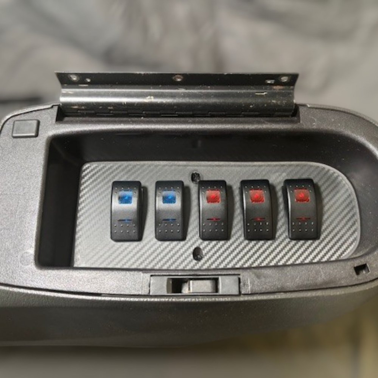 94-Mid 00 Mustang Hidden Rocker 5 Switch Panel Kit by MAAK Industries