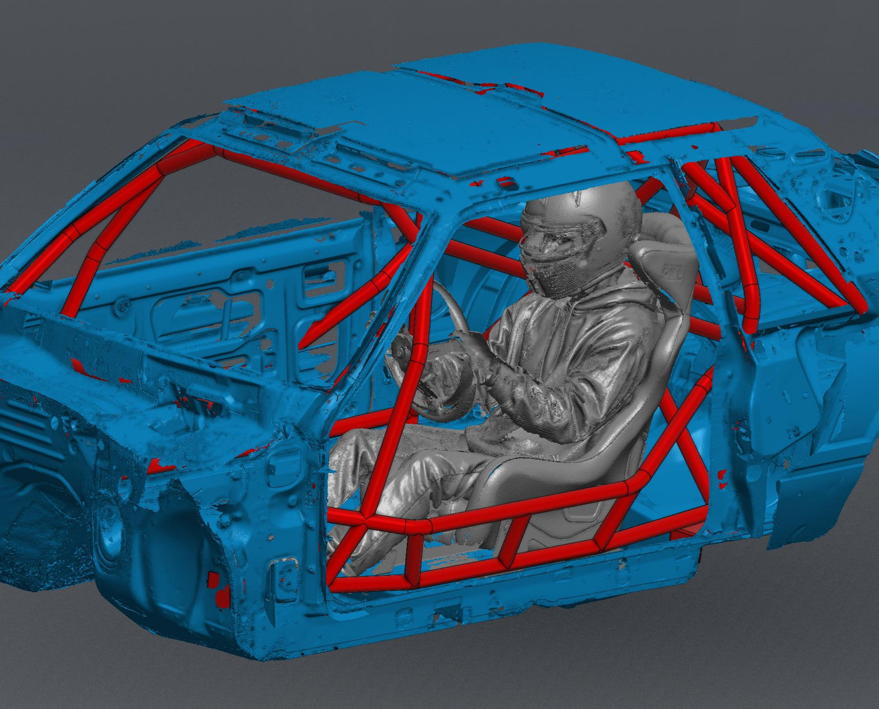 79-93 Mustang Foxbody Roll Cage Kit (FD Spec) by Cage Kits
