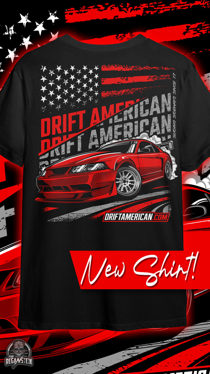 Drift American “New Edge Freedom” T-Shirt back design
