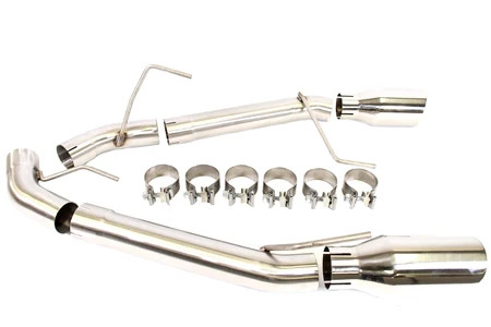 2005 - 2010 Mustang GT 2.5" Dual Axle Back Exhaust Pipe Kit