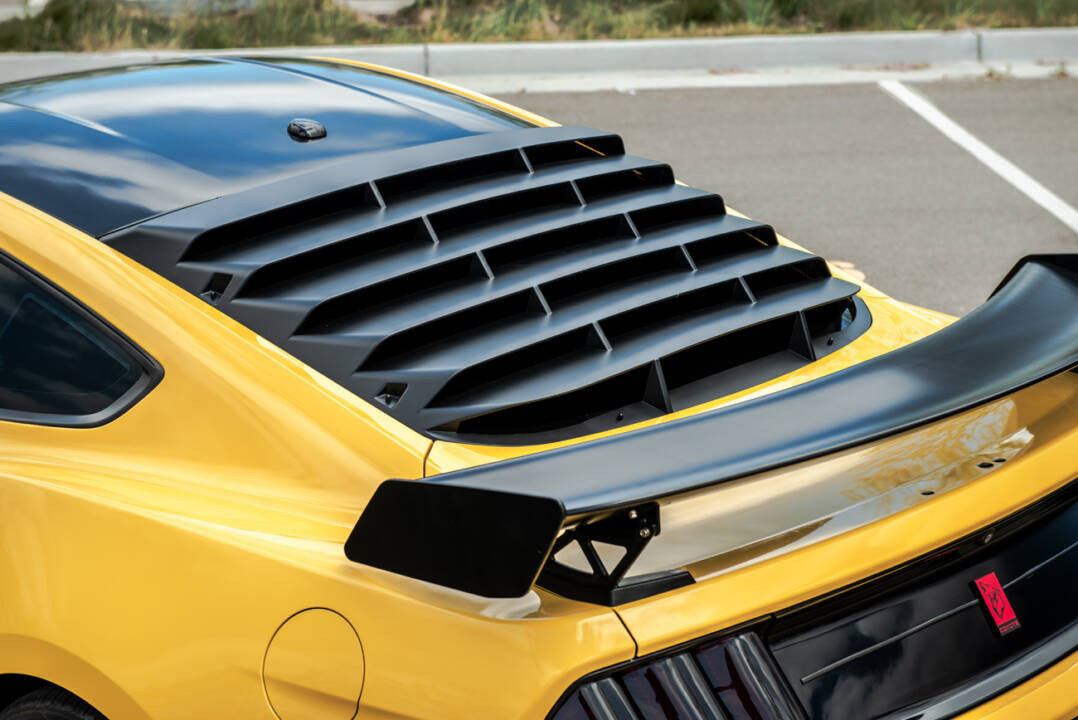 2015-2023 Ford Mustang Rear Window Louver by FFP