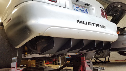 94-98 Mustang Rear Diffuser - Street Version by Carter's Customs