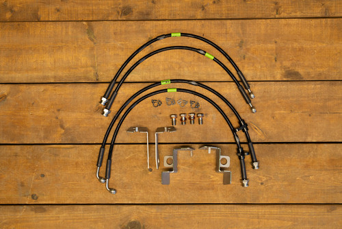 2005-2014 Mustang S197 Extended Front and Rear Brake Line Kit