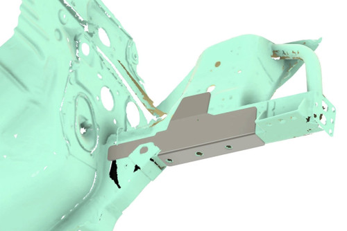 1979-2004 Mustang "Good Enough to Put Into a Wall" Front Frame Rail Rust Repair Kit by Pernstar Motorsport