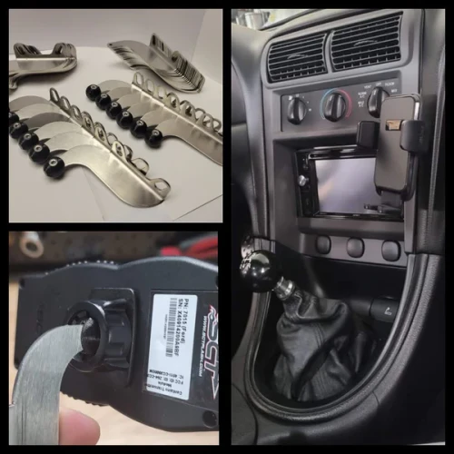 94-04 Mustang SN95 Dash Phone Mounting Bracket by Modern Rides Design