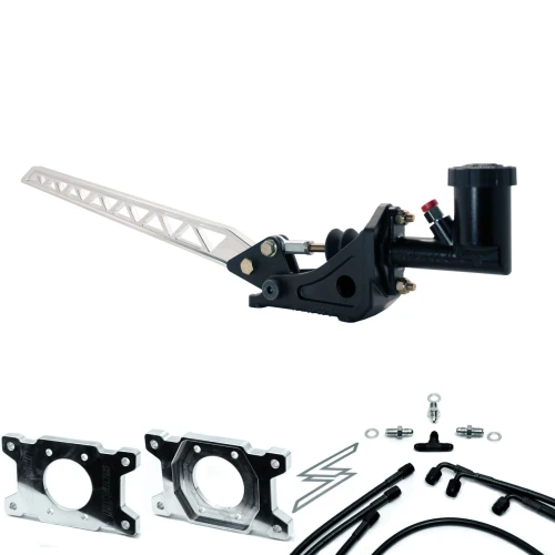 05-14 Mustang Upper Edge Handbrake + Lines + Dual Caliper Brackets Complete Kit