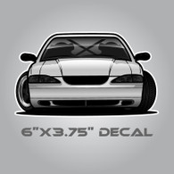 SN95 Mustang Drift Sticker