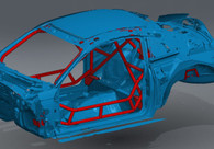 1994-2004 Mustang SN95 FD Spec Roll Cage Kit by Cage Kits