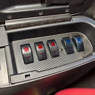 Mid 2000-2004 Mustang 5 Switch Hidden Panel Rocker Installation Kit by MAAK Industries
