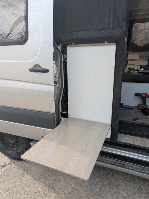 2018-2020 Winnebago Revel Suspended Outdoor Table Conversion