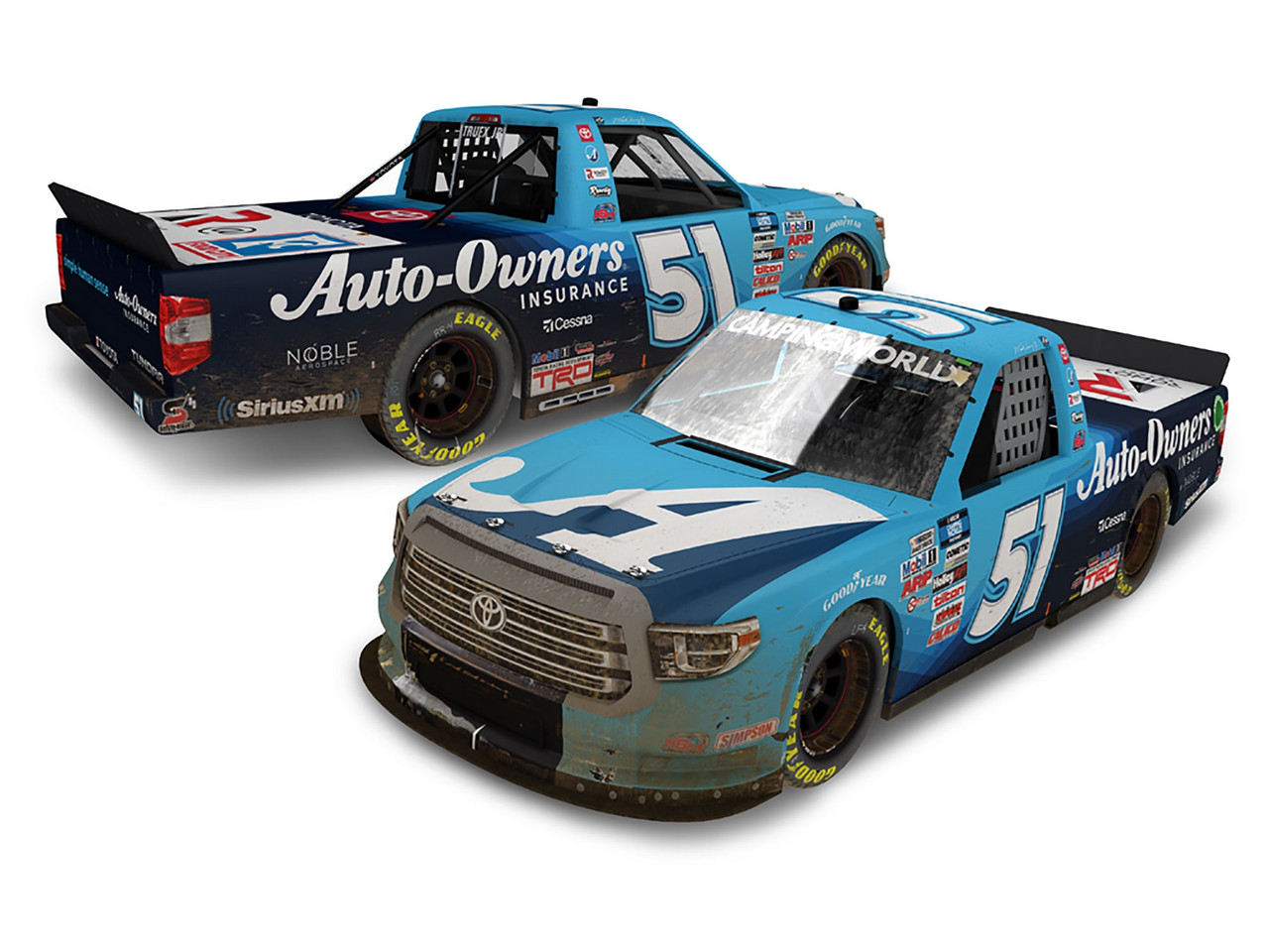 Martin Truex Jr 2021 Auto-Owners Insurance Bristol Dirt Truck