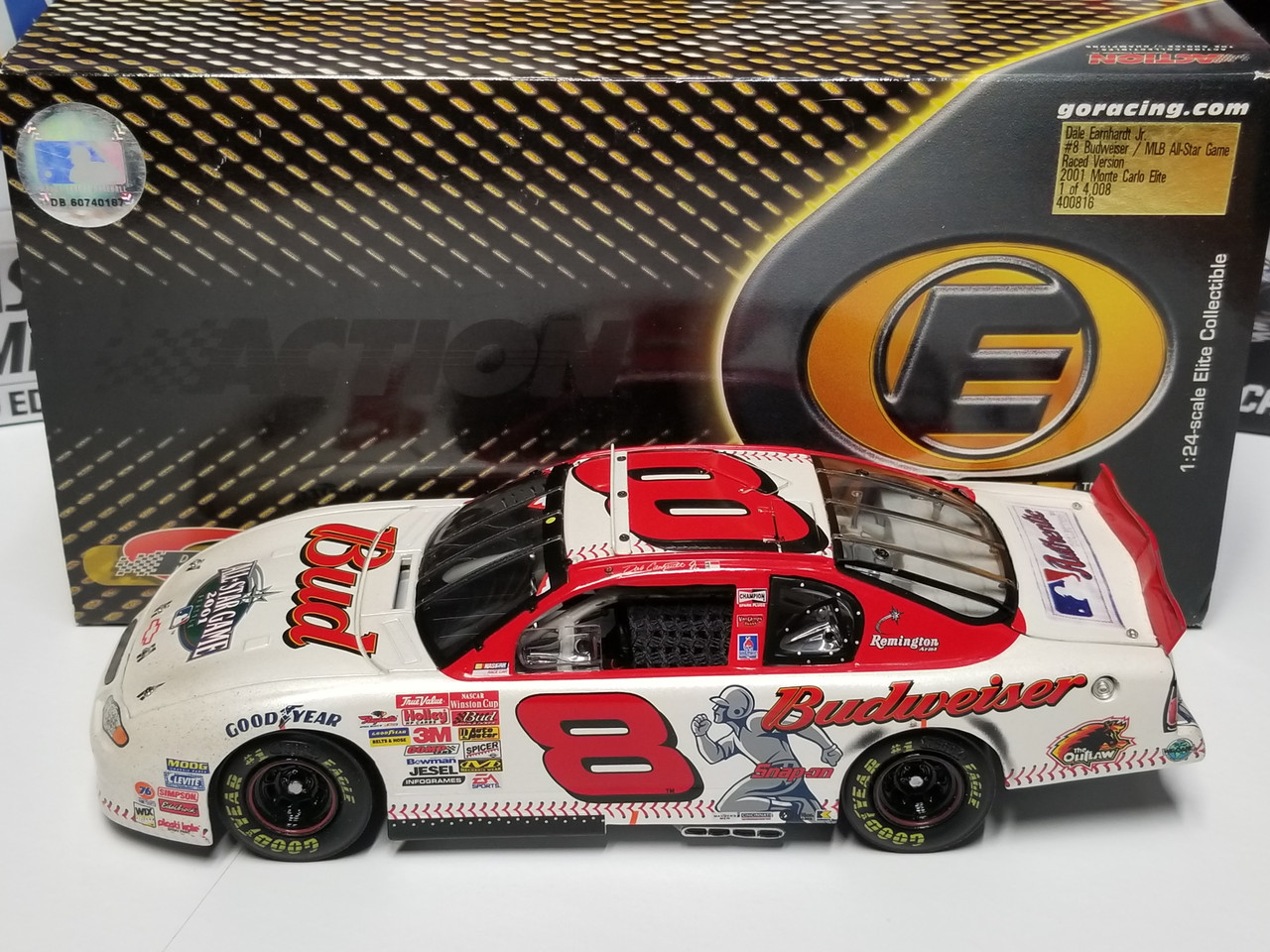 Lionel Racing 1/24 NASCAR 2001 Monte Carlo Budweiser / MLB All-Star Game #8 Dale Earnhardt Jr. ナスカー シボレー Chevrolet limited