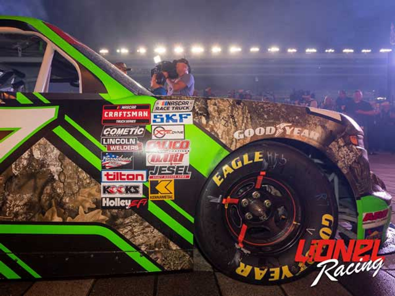 Preorder) Kyle Busch 2024 RealTree Texas Race Win Truck Diecast