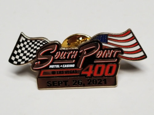2021 Southpoint Casino 400 at Las Vegas Official Event Pin Won by Denny Hamlin