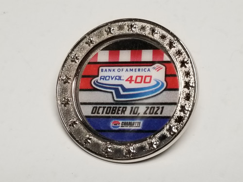 2021 Bank of America Roval 400 Official Event Pin Won by Kyle Larson
