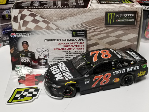 Martin Truex Jr 2017 Kentucky Win Raced Version 1/24