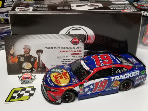 Martin Truex Jr 2019 Bass Pro Coke 600 Win 1/24 Elite