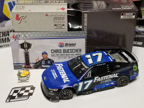 Chris Buescher 2022 Fastenal Bristol Raced Win