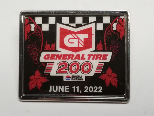 2022 General Tire 200 at Sonoma Official Event Pin