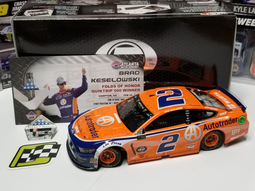 Brad Keselowski 2019 Autotrader Atlanta Win 1/24 Elite