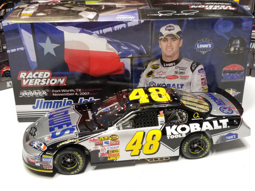 Jimmie Johnson 2007 Kobalt Tools Texas Win 1/24