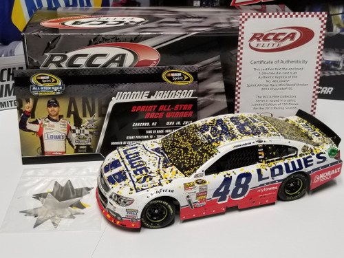 Jimmie Johnson 2013 Lowe's Salutes All Star Win 1/24 Elite