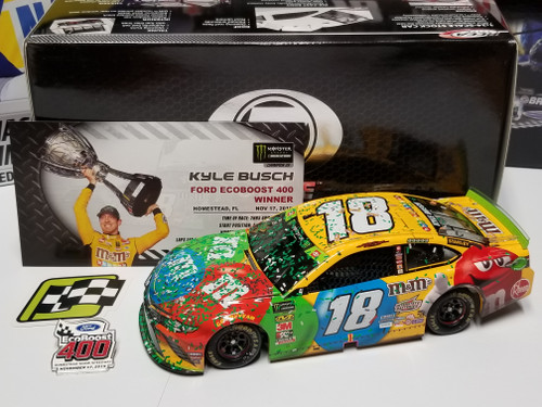 Kyle Busch 2019 M&M's Homestead Win 1/24 Elite