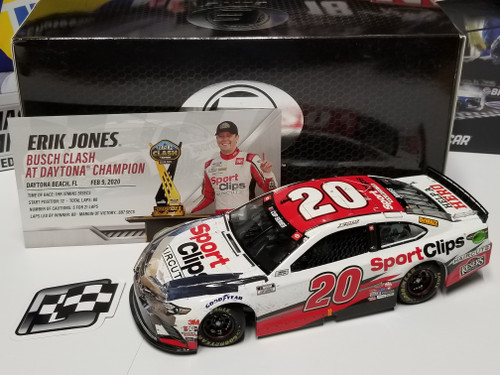 Erik Jones 2020 Sport Clips Clash Race Win 1/24 Elite