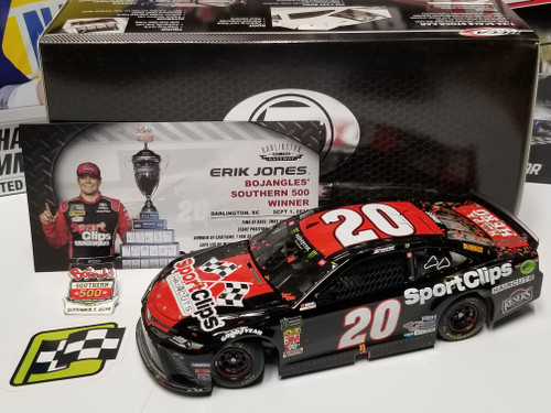 Erik Jones 2019 Sport Clips Darlington Race Win 1/24 Elite