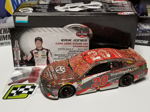 Erik Jones 2018 Daytona First Race Win 1/24 Elite