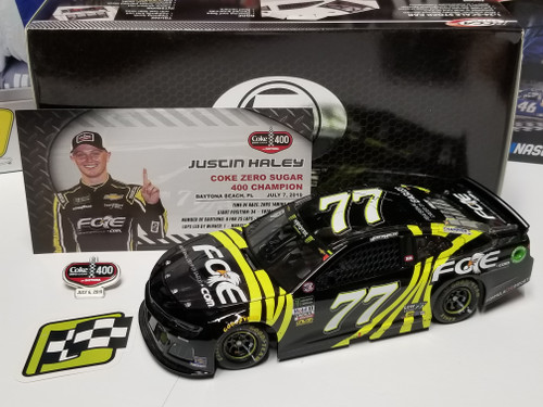 Justin Haley 2019 FOE Daytona Race Win 1/24 Elite