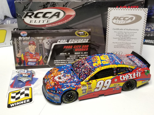 Carl Edwards 2014 Kellogg's Bristol Win 1/24 Elite