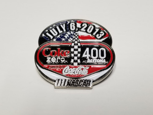 2013 Coke Zero 400 at Daytona Official Event Pin Won by Jimmie Johnson