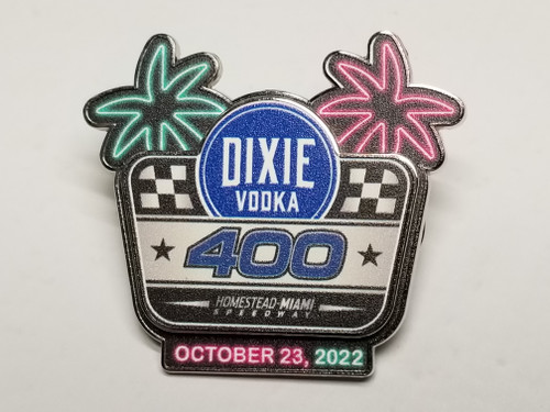 2022 Dixie Vodka 400 at Homestead Official Event Pin Won By Kyle Larson