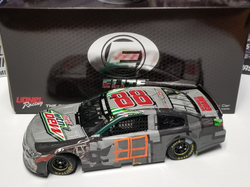 Dale Earnhardt Jr 2014 Diet Mountain Dew Bristol Checkers or Wreckers Raced Version 1/24 Elite