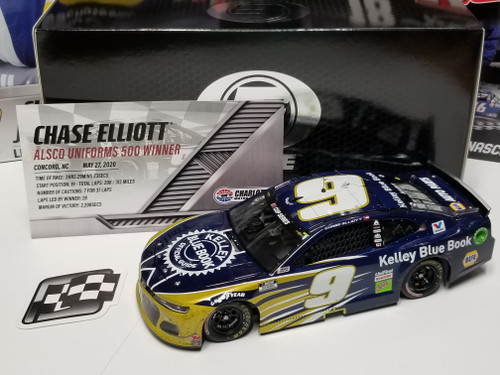 Chase Elliott 2020 Kelly Blue Book Charlotte Win