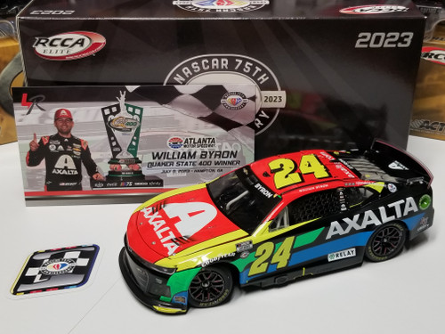 William Byron 2023 Axalta Atlanta 7/9 Win Raced Version