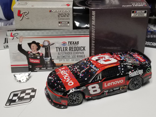 Tyler Reddick 2022 Lenovo Texas Raced Win Diecast