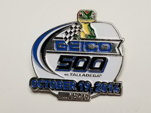 2014 Geico 500 at Talladega Official Event Pin Won By Brad Keselowski