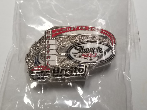 2009 Sharpie 500 at Bristol Official Event Pin Won By Kyle Busch