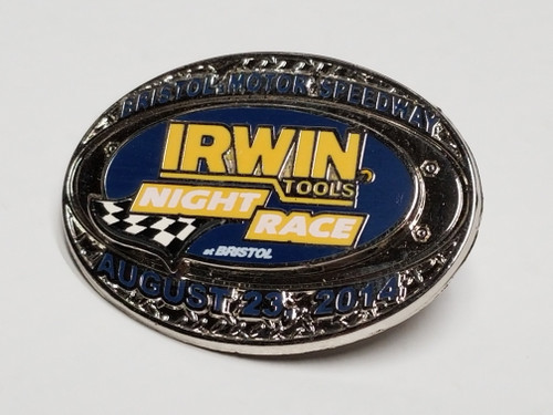 2014 Irwin Tools Night Race at Bristol Official Event Pin Won by Joey Logano