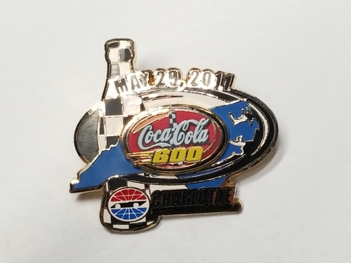 2011 Coke 600 at Charlotte Official Event Pin Won by Kevin Harvick
