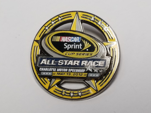 2012 Sprint All Star Race Official Event Pin Won By Jimmie Johnson