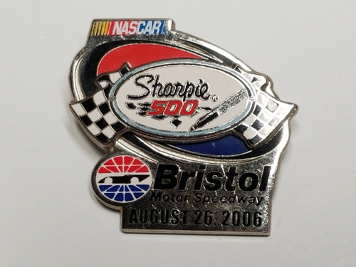 2006 Sharpie 500 at Bristol Official Event Pin Won By Matt Kenseth