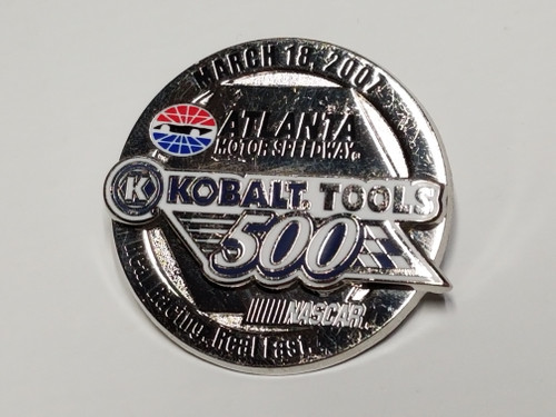 2007 Kobalt Tools 500 at Atlanta Official Event Pin Won by Jimmie Johnson