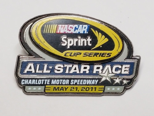 2011 All Star Race at Charlotte Official Event Pin Won by Carl Edwards