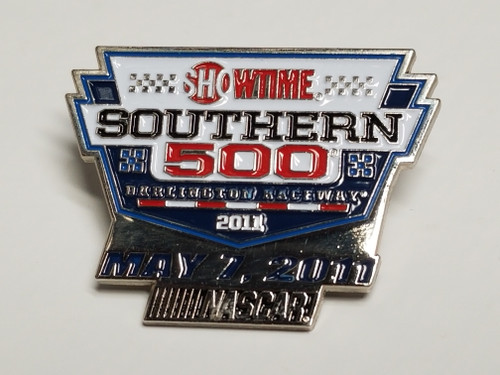 2011 Southern 500 at Darlington Official Event Pin Won by Regan Smith