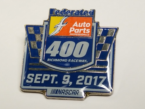 2017 Federated Auto Parts 400 at Richmond Official Event Pin Won By Kyle Larson