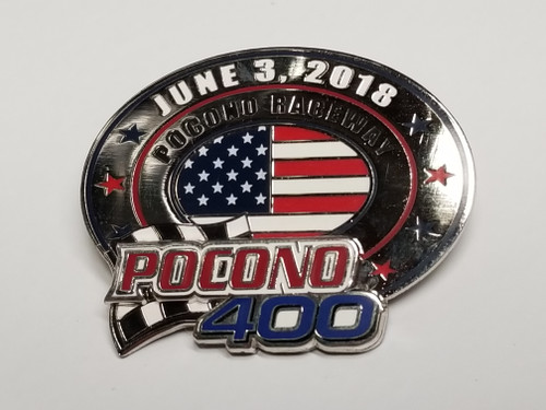 2018 Pocono 400 Official Event Pin Won By Martin Truex Jr