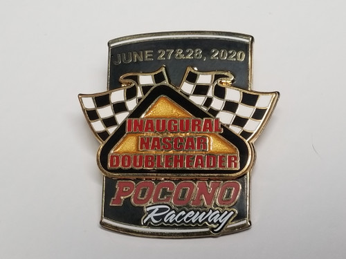 2020 Pocono Double Header Weekend Official Event Pin Won by Kevin Harvick